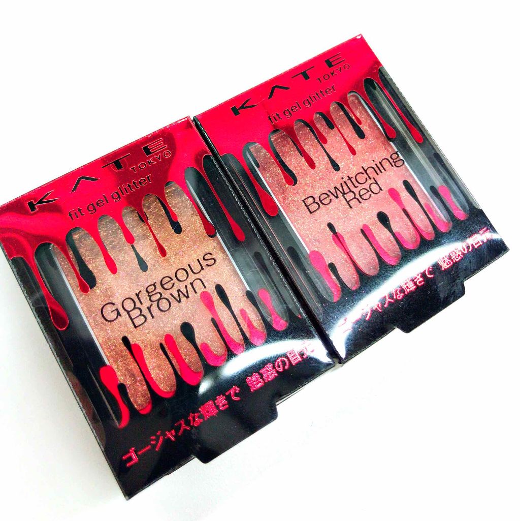 フィットジェルグリッター/KATE/ジェル・クリームアイシャドウを使ったクチコミ(1枚目)