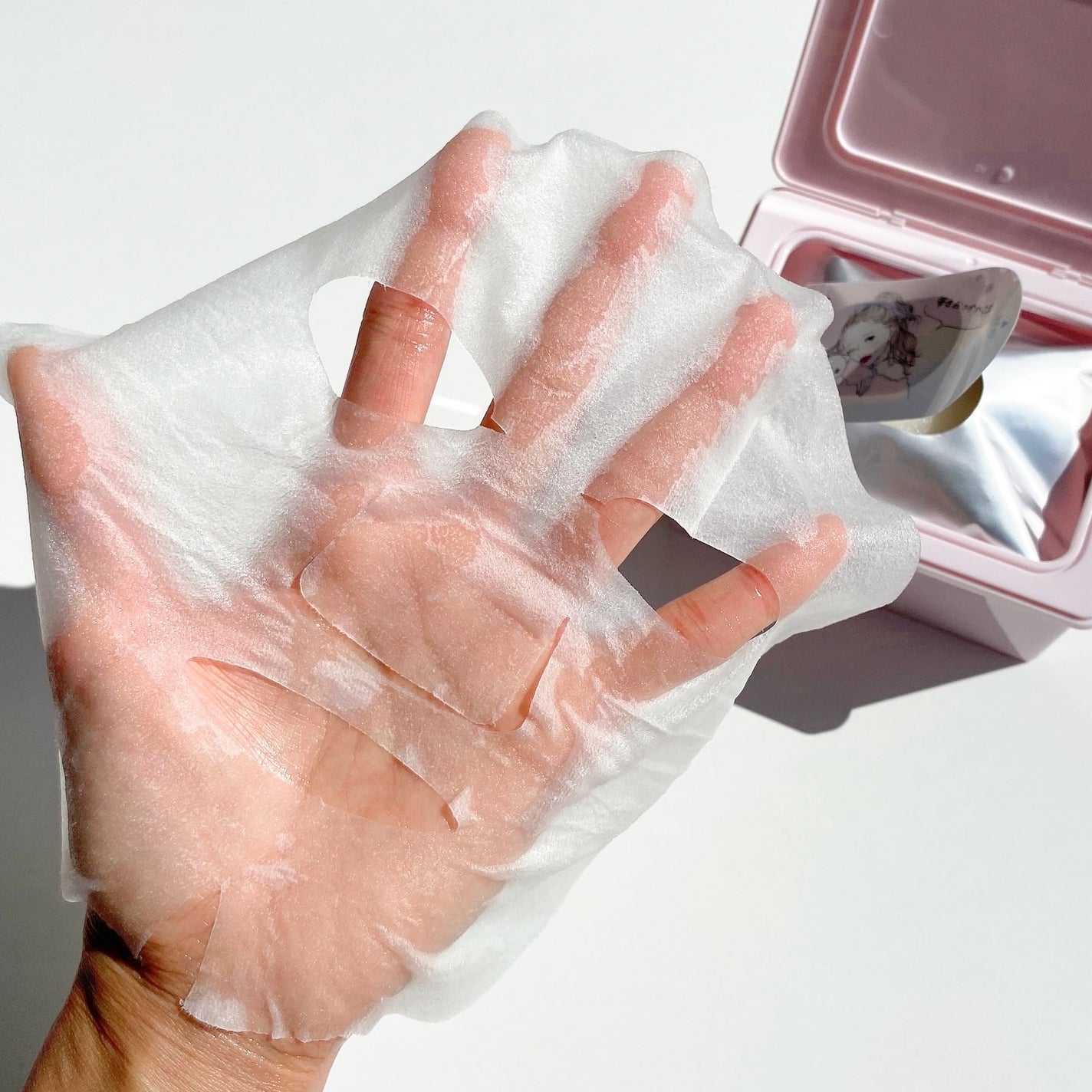 クリアターン まいにちごめんね素肌マスク/クリアターン/シートマスク・パックを使ったクチコミ(7枚目)