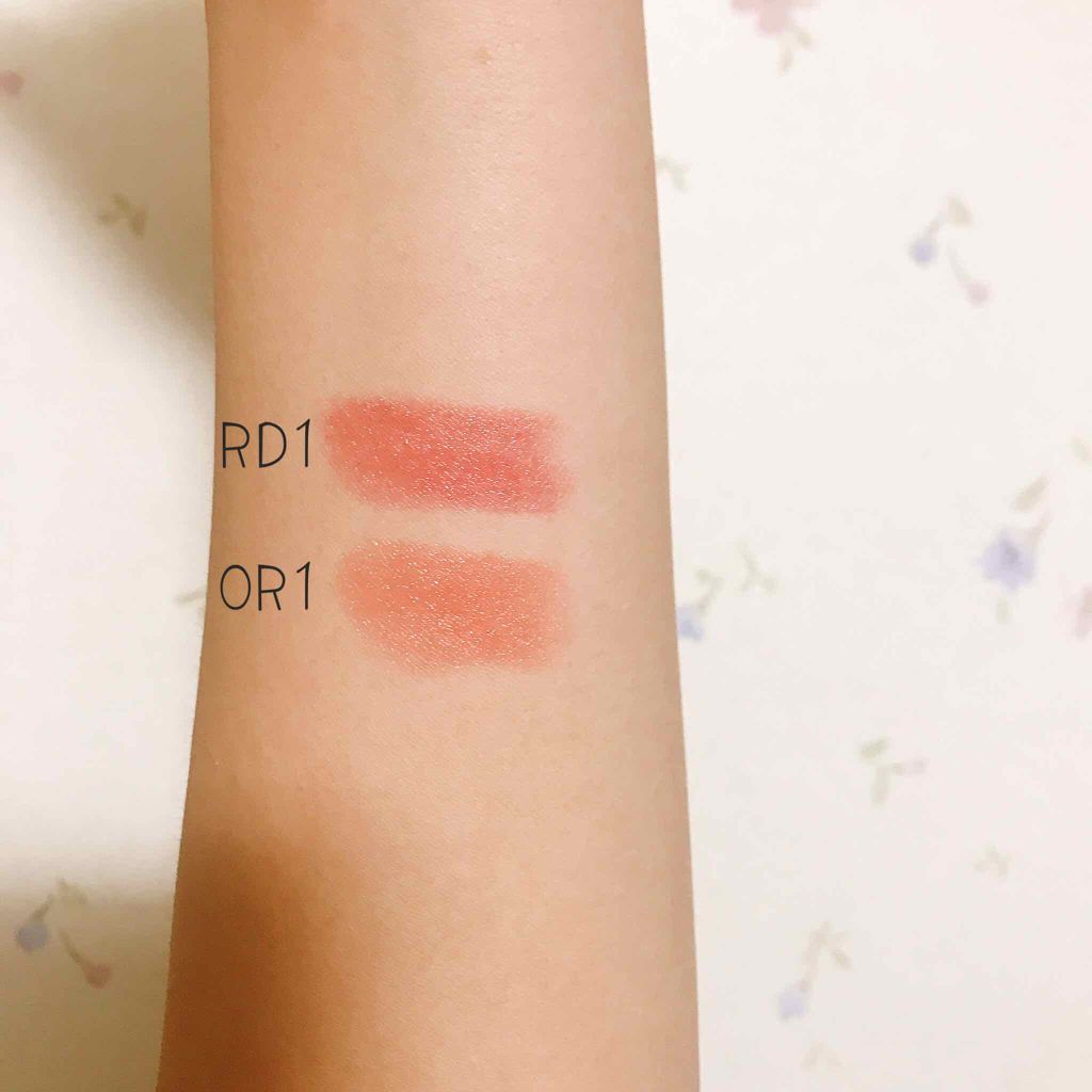 ラスティンググロスリップ/CEZANNE/口紅を使ったクチコミ(2枚目)