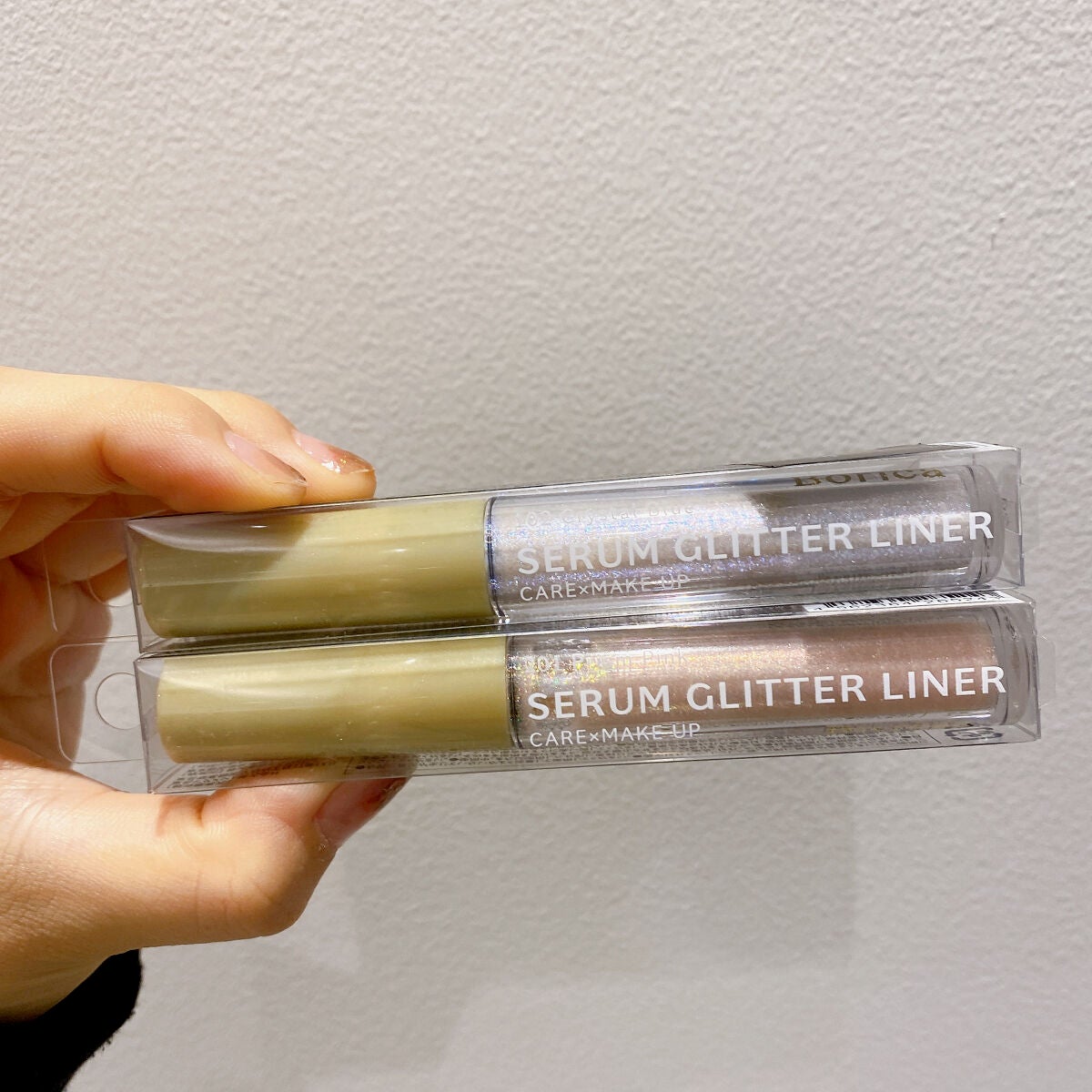美容液ラメライナー/Borica/リキッドアイライナーを使ったクチコミ(2枚目)