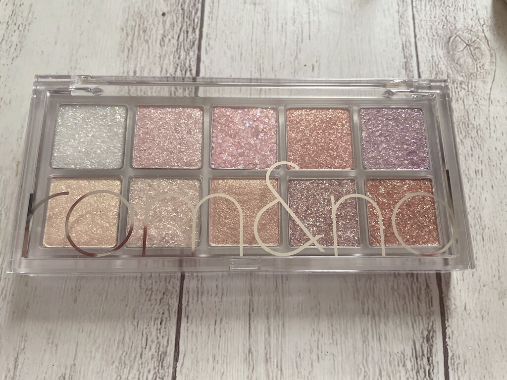 ベターザンパレット/rom&nd/アイシャドウパレットを使ったクチコミ(1枚目)