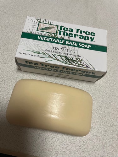 Vegetable Soap Eucalyptus/Tea Tree Therapy/洗顔石鹸を使ったクチコミ（2枚目）