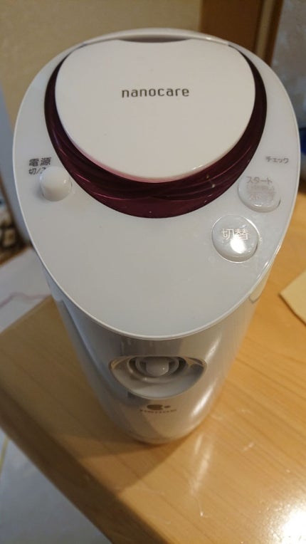 スチーマー ナノケア/Panasonic/美顔器・マッサージを使ったクチコミ(1枚目)