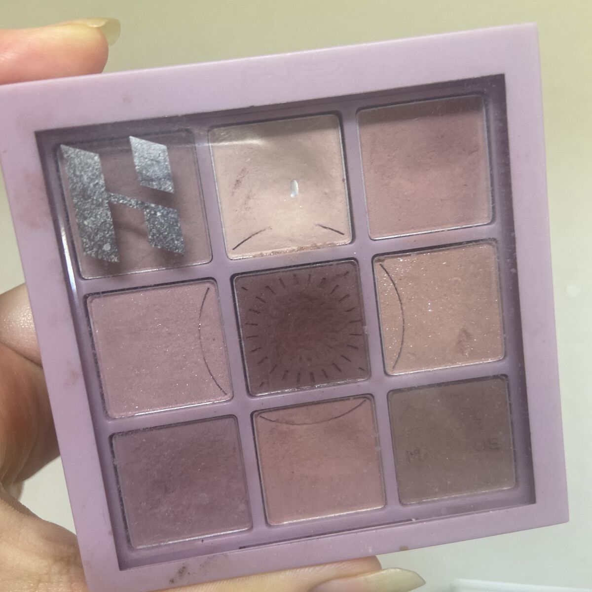 マイフェイブムードアイパレット 9カラー/HOLIKA HOLIKA/アイシャドウパレットを使ったクチコミ（1枚目）