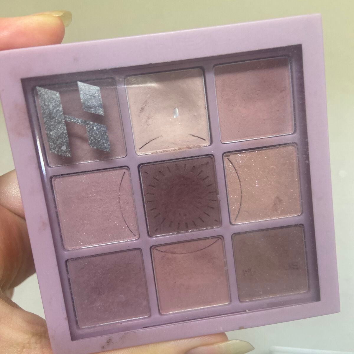 マイフェイブムードアイパレット 9カラー/HOLIKA HOLIKA/アイシャドウパレットを使ったクチコミ(1枚目)