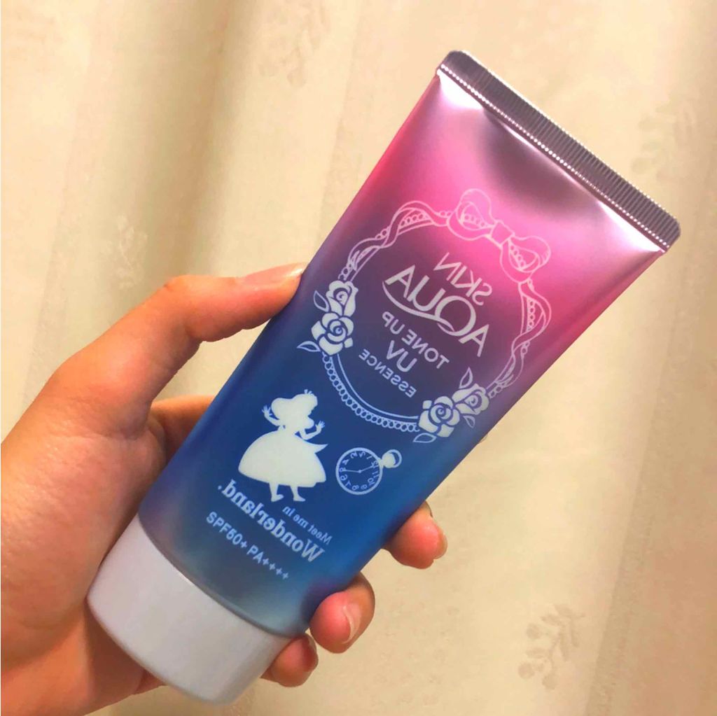 スキンアクア トーンアップUVエッセンス/スキンアクア/日焼け止めクリームを使ったクチコミ(2枚目)