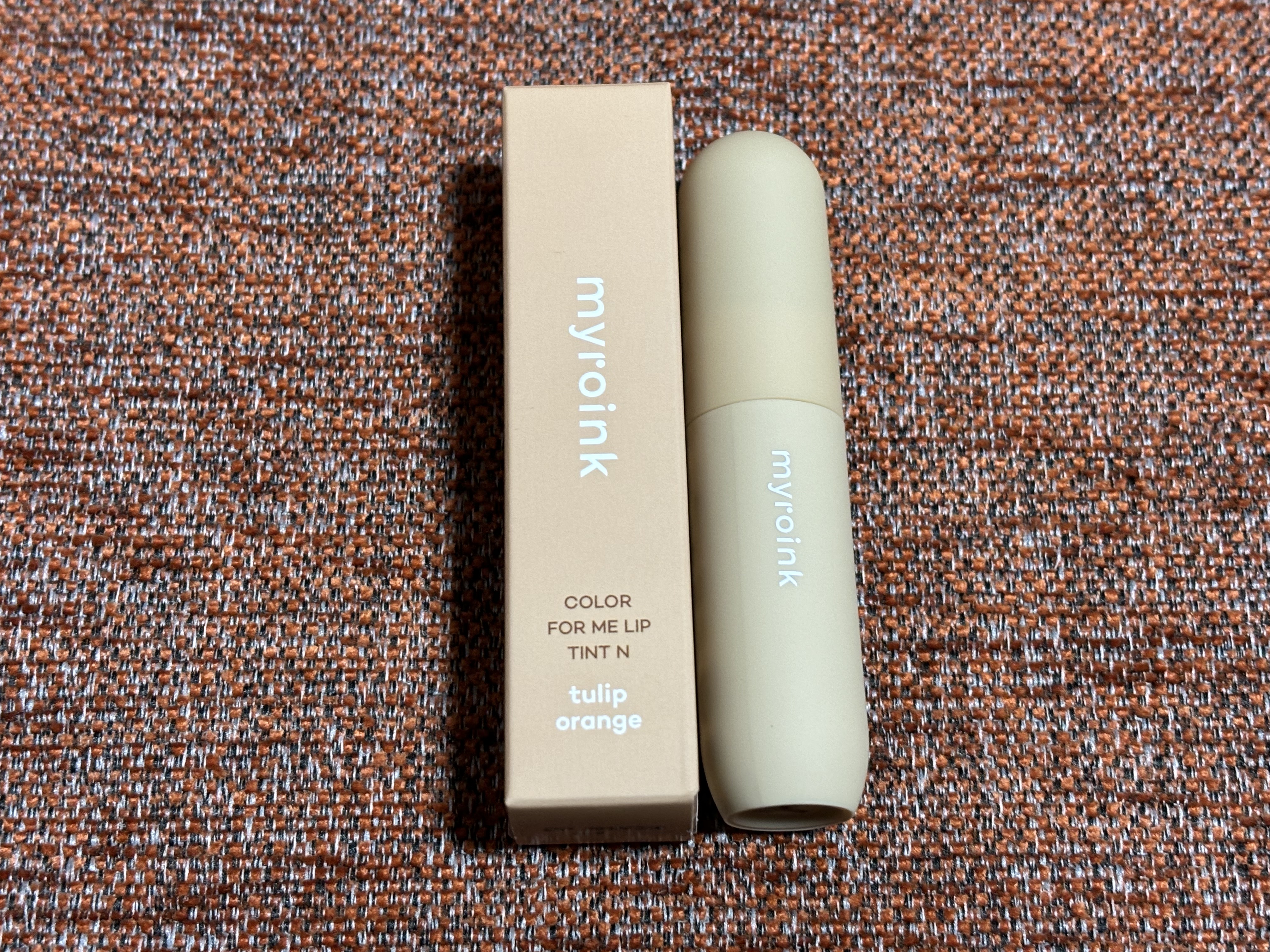 マイカラーフォーミーリップティントN/myroink/リップティントを使ったクチコミ（1枚目）
