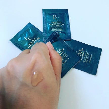 【馬プラセンタ原液100】プラセンタ原液100美容液 パウチ 1ml (馬プラセンタ)/パーフェクトC/美容液を使ったクチコミ(1枚目)