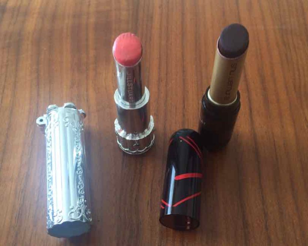 ルージュ アンリミテッド/shu uemura/口紅を使ったクチコミ（3枚目）