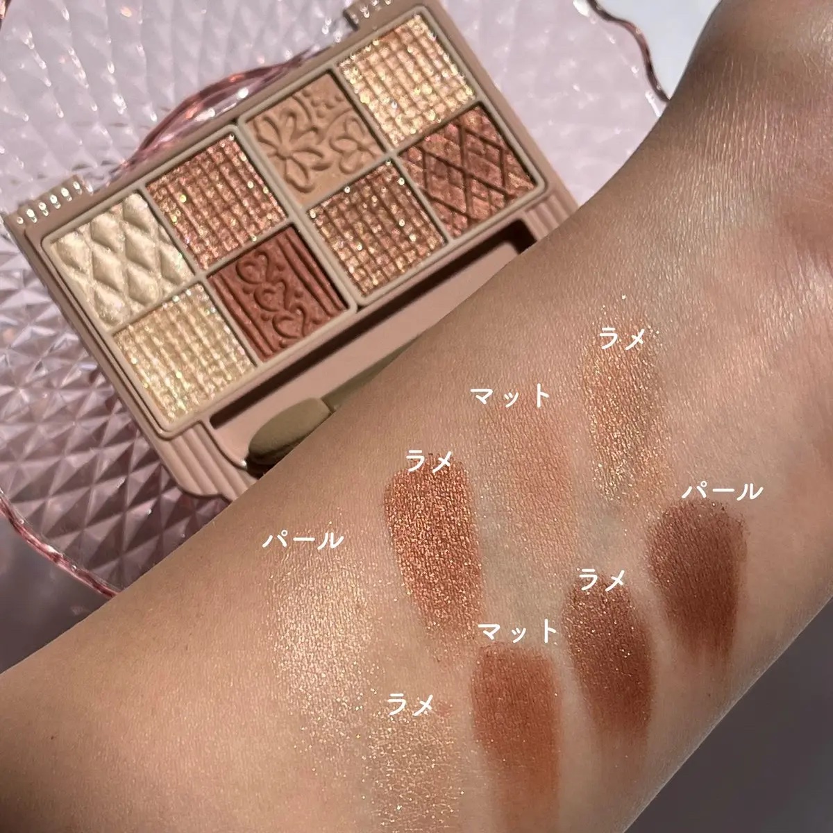 プティパレットアイズ/キャンメイク/パウダーアイシャドウを使ったクチコミ（3枚目）