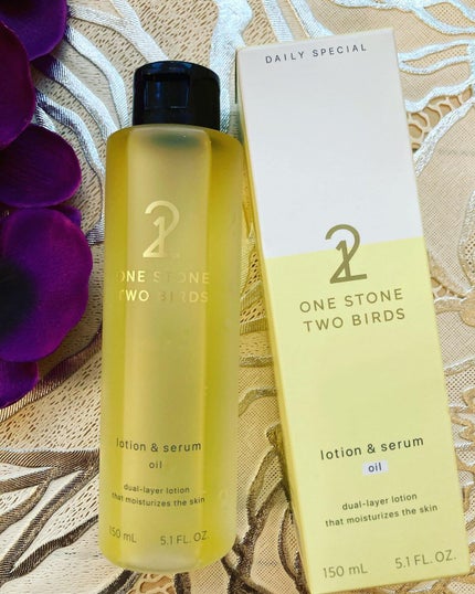 オイルインローション/ONE STONE TWO BIRDS/化粧水を使ったクチコミ(1枚目)