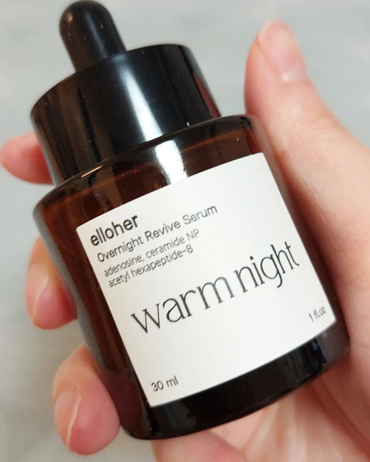 ウォームナイト - Overnight Revive Serum/elloher/美容液を使ったクチコミ（1枚目）