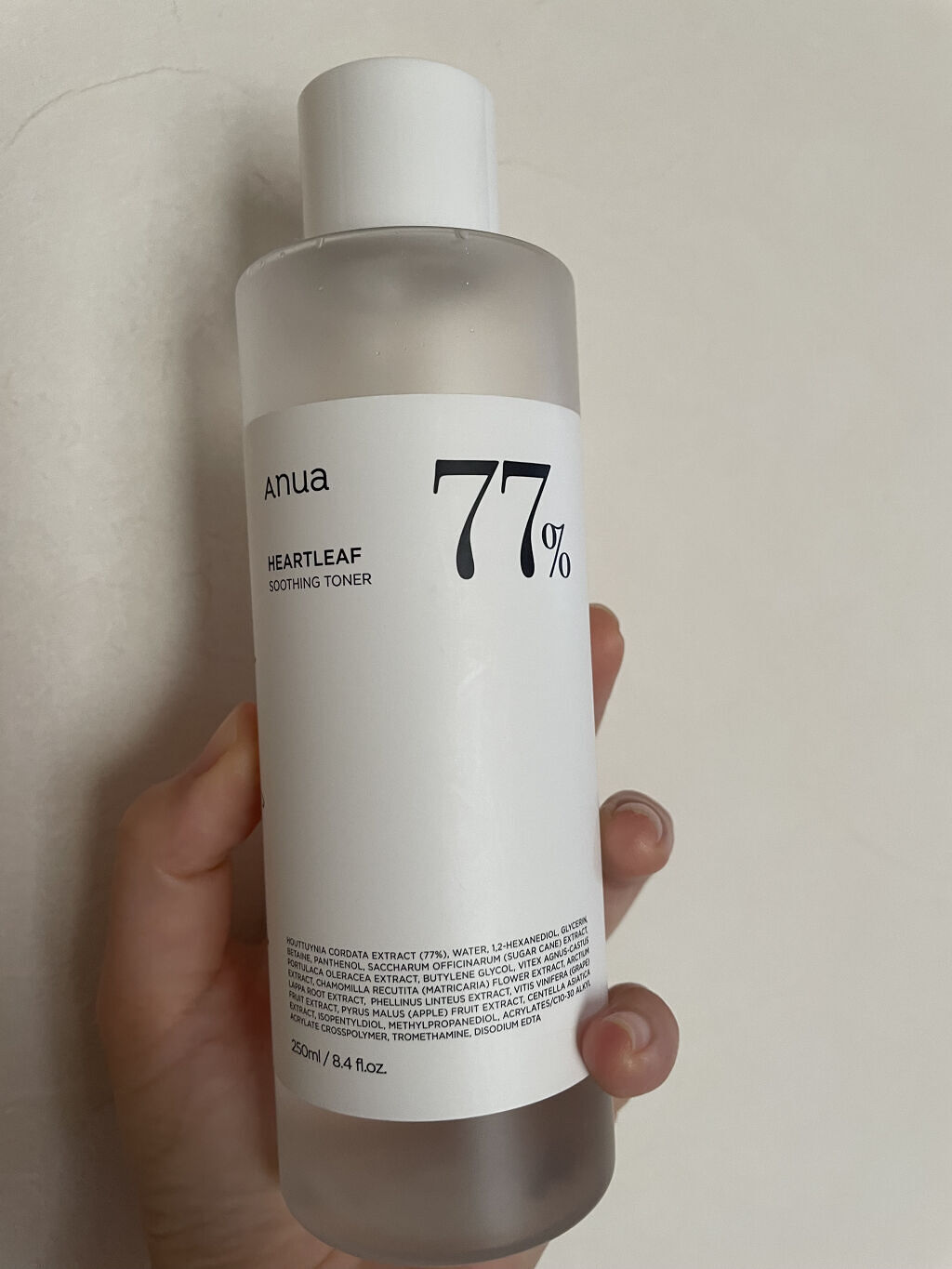 ドクダミ 77 スージングトナー/Anua/化粧水を使ったクチコミ（1枚目）