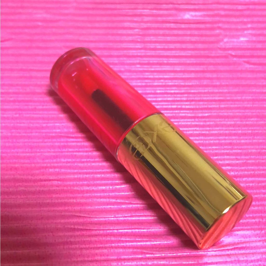 リップケアオイル LO01 ルビーレッド/excel/リップグロスを使ったクチコミ（1枚目）