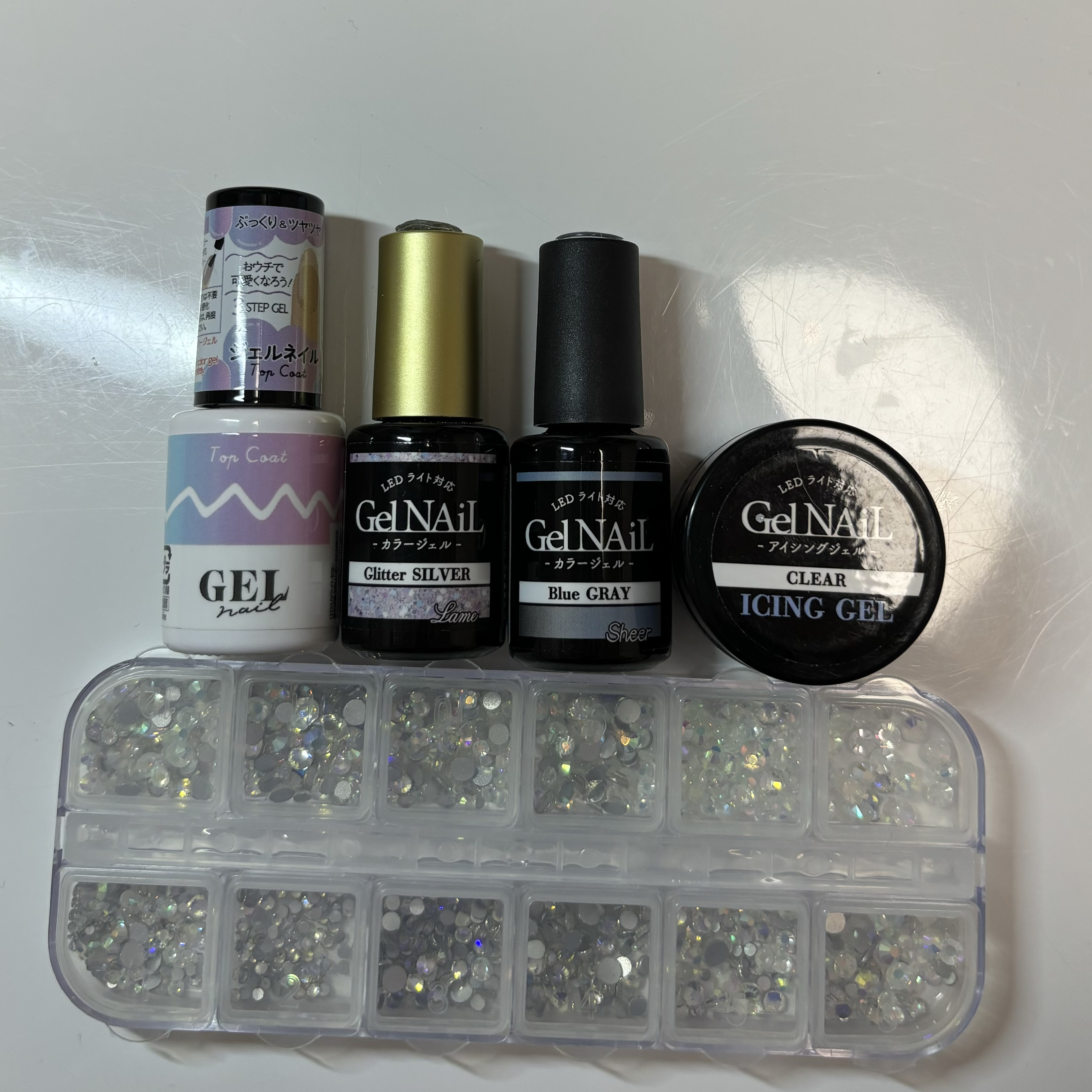 アイシングジェルネイル/セリア/ジェルネイルを使ったクチコミ（2枚目）