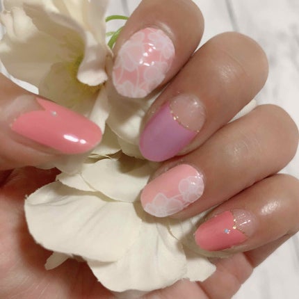 ジェルネイルシール/キャンドゥ/ネイルシールを使ったクチコミ(1枚目)