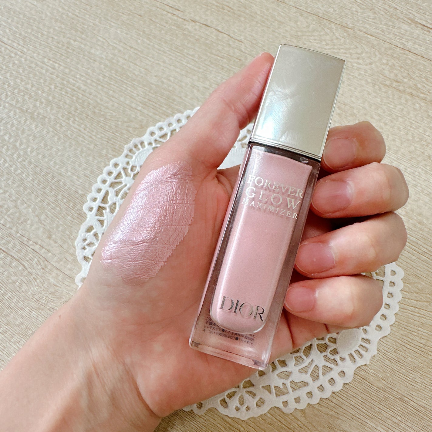 ディオールスキン フォーエヴァー グロウ マキシマイザー/Dior/ハイライトを使ったクチコミ(2枚目)