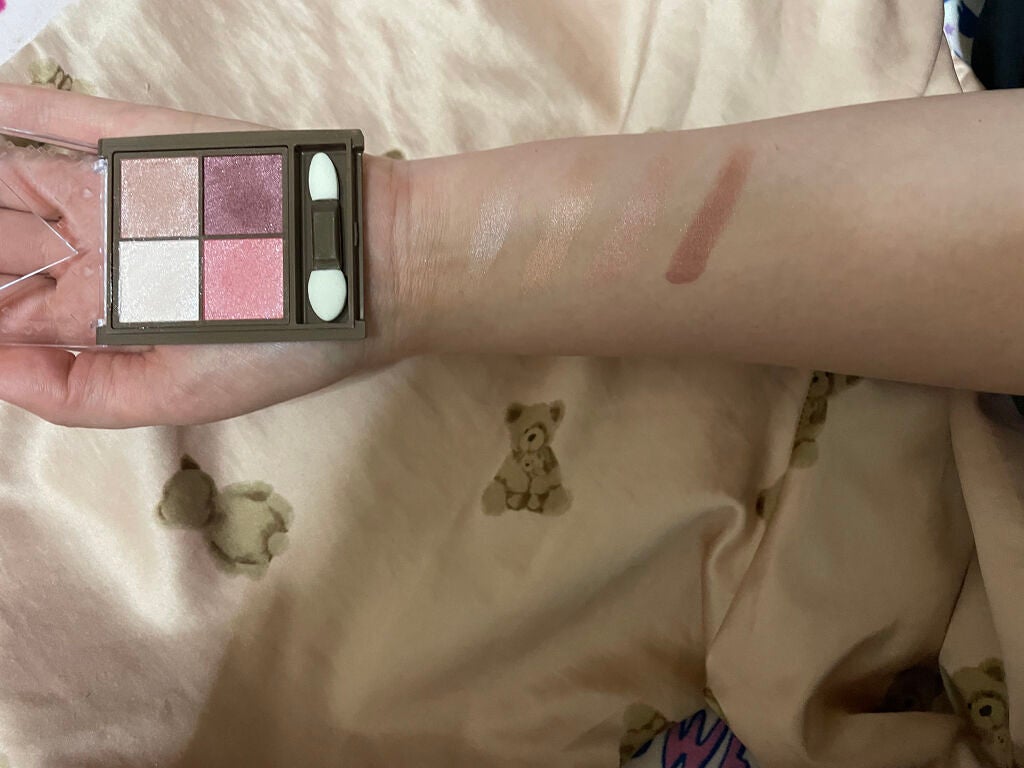 ニュアンスオンアイシャドウ/CEZANNE/アイシャドウパレットを使ったクチコミ(3枚目)