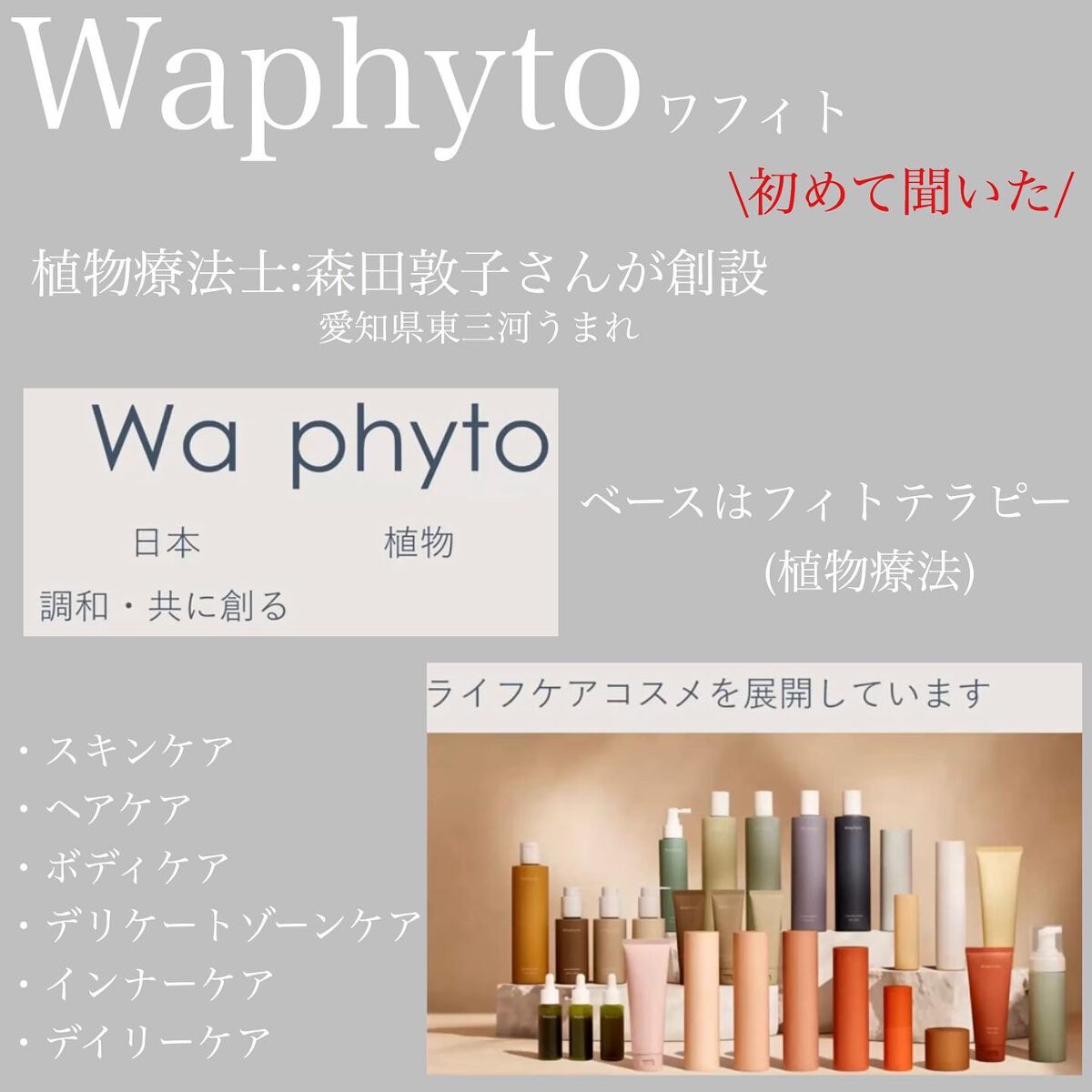 インティメイト ミスト/Waphyto/ボディローションを使ったクチコミ（1枚目）