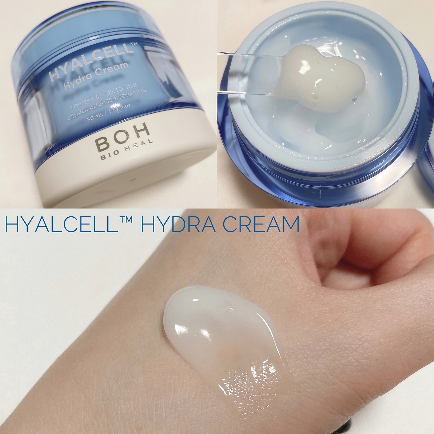 ︎︎︎︎ヒアルセルハイドラクリーム/BIOHEAL BOH/フェイスクリームを使ったクチコミ（3枚目）