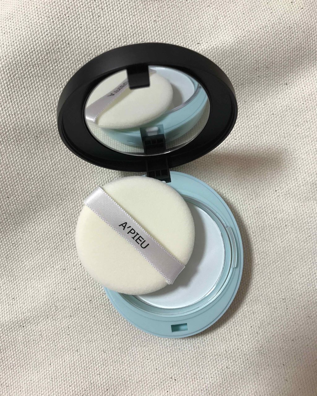 オイルコントロールフィルムパクト/A’pieu/プレストパウダーを使ったクチコミ（2枚目）