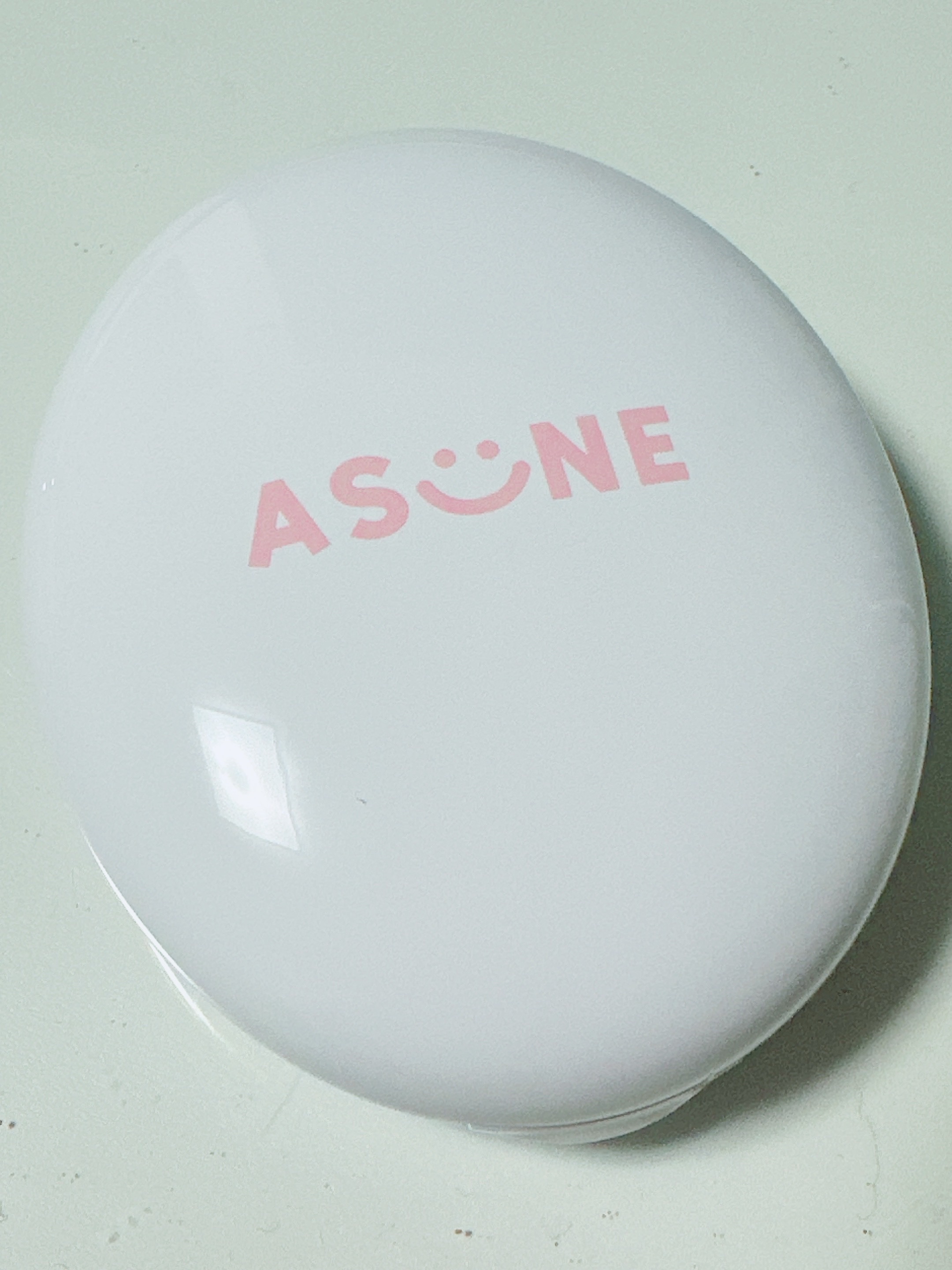 デューイーメッシュファンデーション/ASUNE /クッションファンデーションを使ったクチコミ（2枚目）