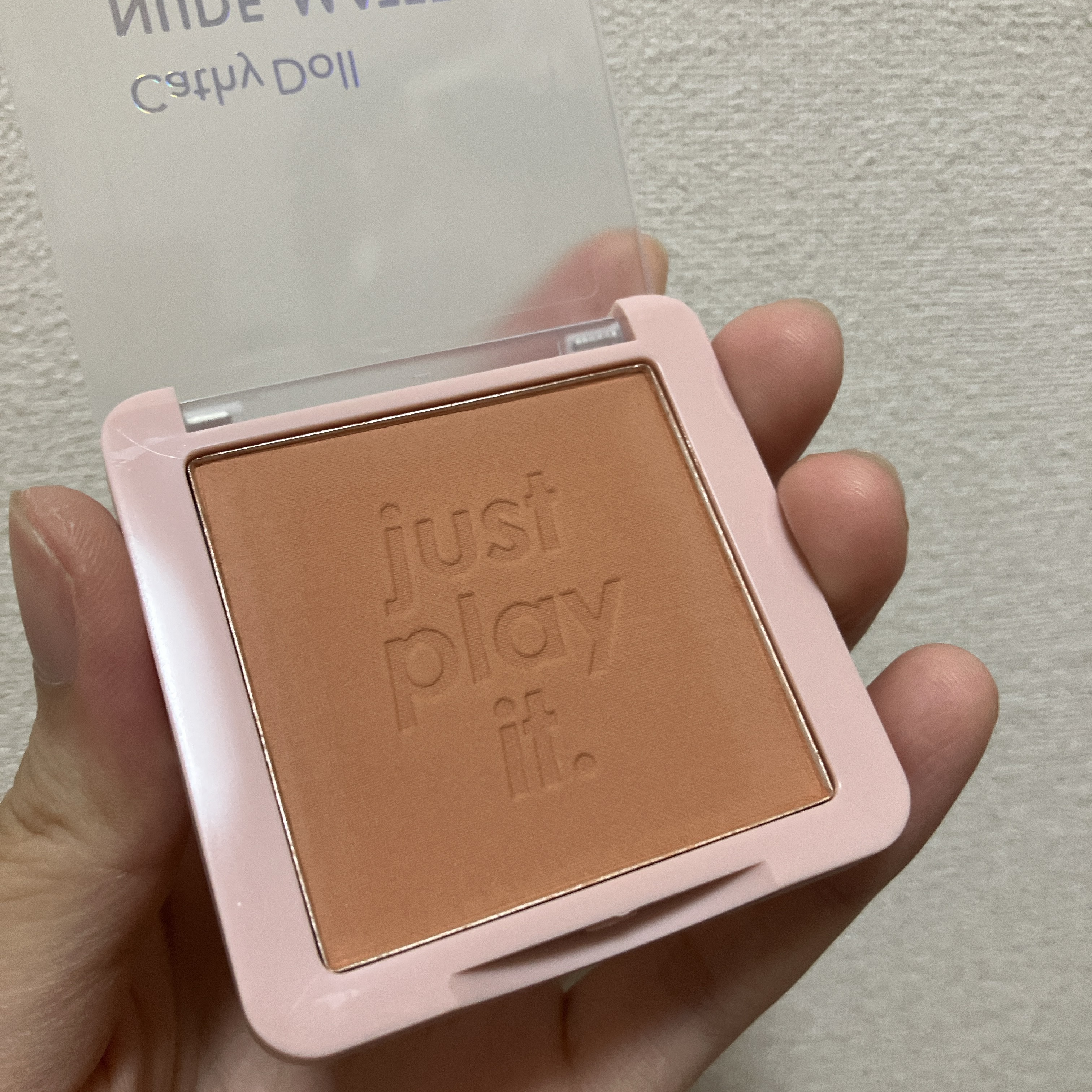 ヌードマットブラッシャー 08 サンディ(Sandy)/CathyDoll/パウダーチークを使ったクチコミ（1枚目）