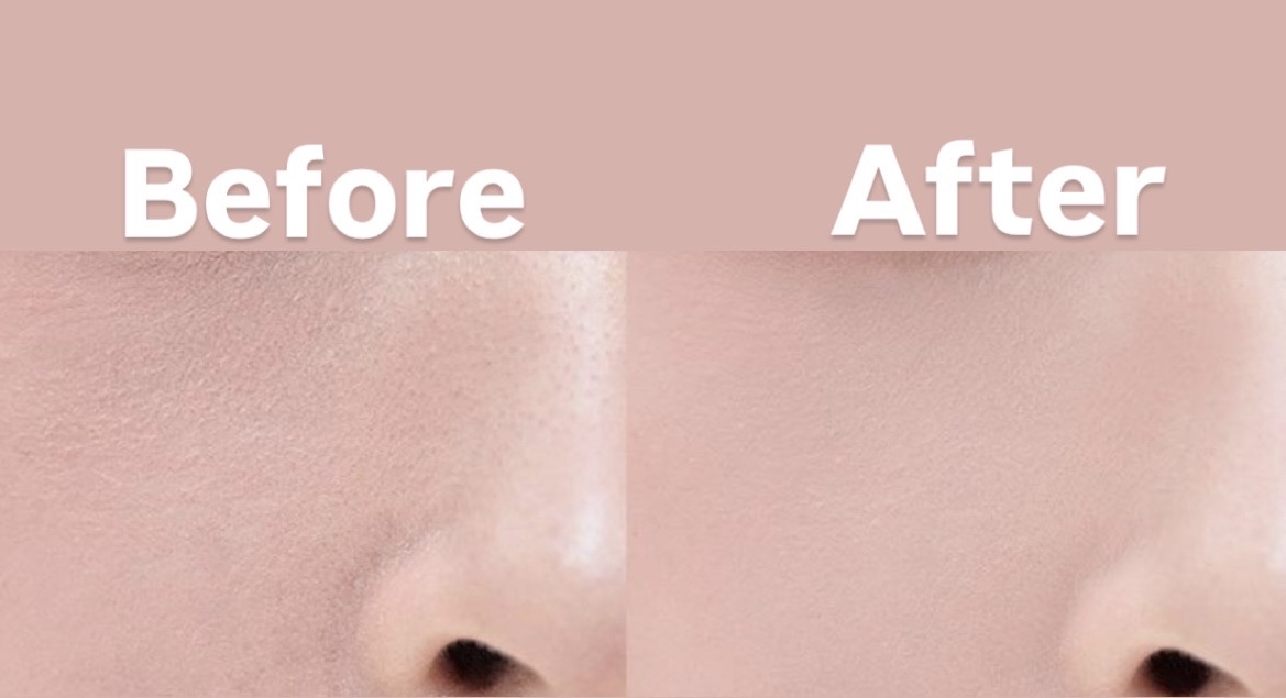 ブラーパウダーパクト 02 ライト/ABOUT TONE/プレストパウダーを使ったクチコミ（3枚目）