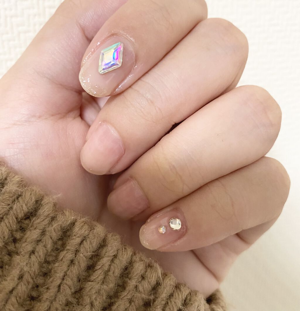 ネイルパーツ/セリア/ネイルチップ・パーツを使ったクチコミ（2枚目）