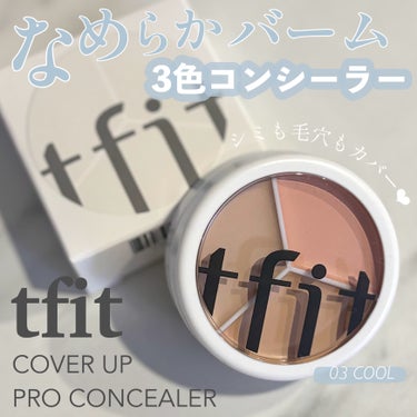 tfit カバーアッププロコンシーラー/TFIT/パレットコンシーラーを使ったクチコミ（1枚目）