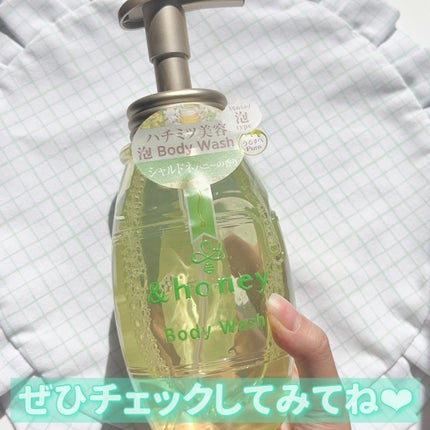 ピュアモイスト 泡ボディウォッシュ/&honey/ボディソープを使ったクチコミ(6枚目)
