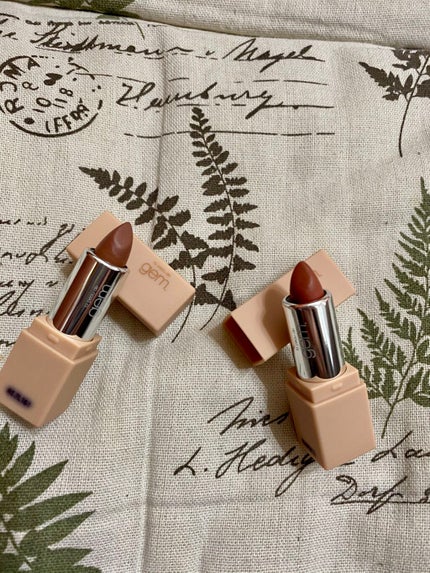 gemini lip stick(tint)/la peau de gem./口紅を使ったクチコミ(2枚目)