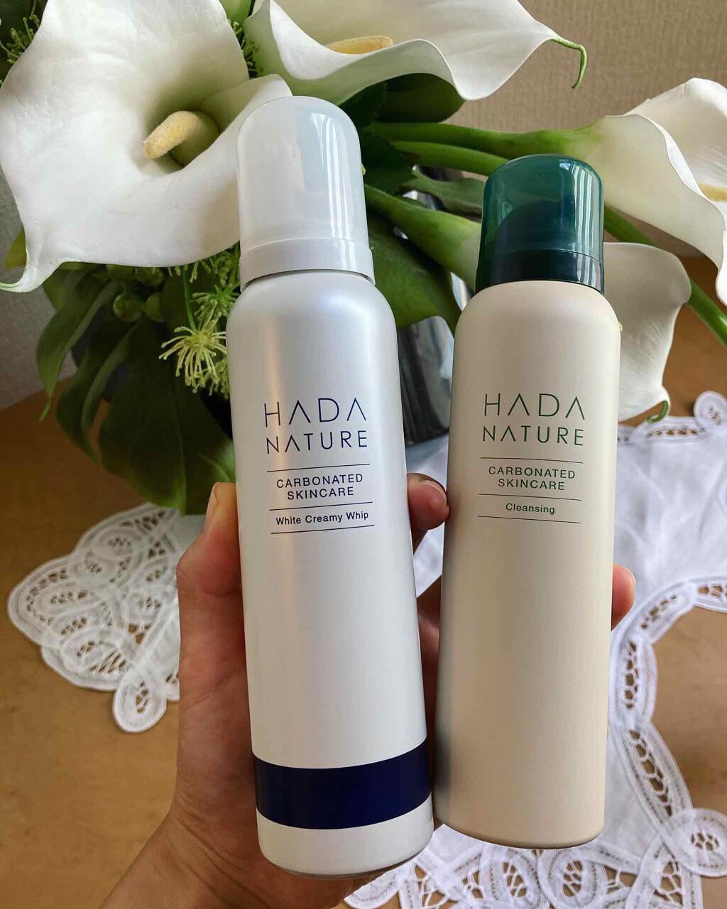 炭酸ホワイトクリーミーホイップ/肌ナチュール/泡洗顔を使ったクチコミ（1枚目）