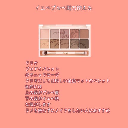 プロ アイ パレット/CLIO/アイシャドウパレットを使ったクチコミ(7枚目)