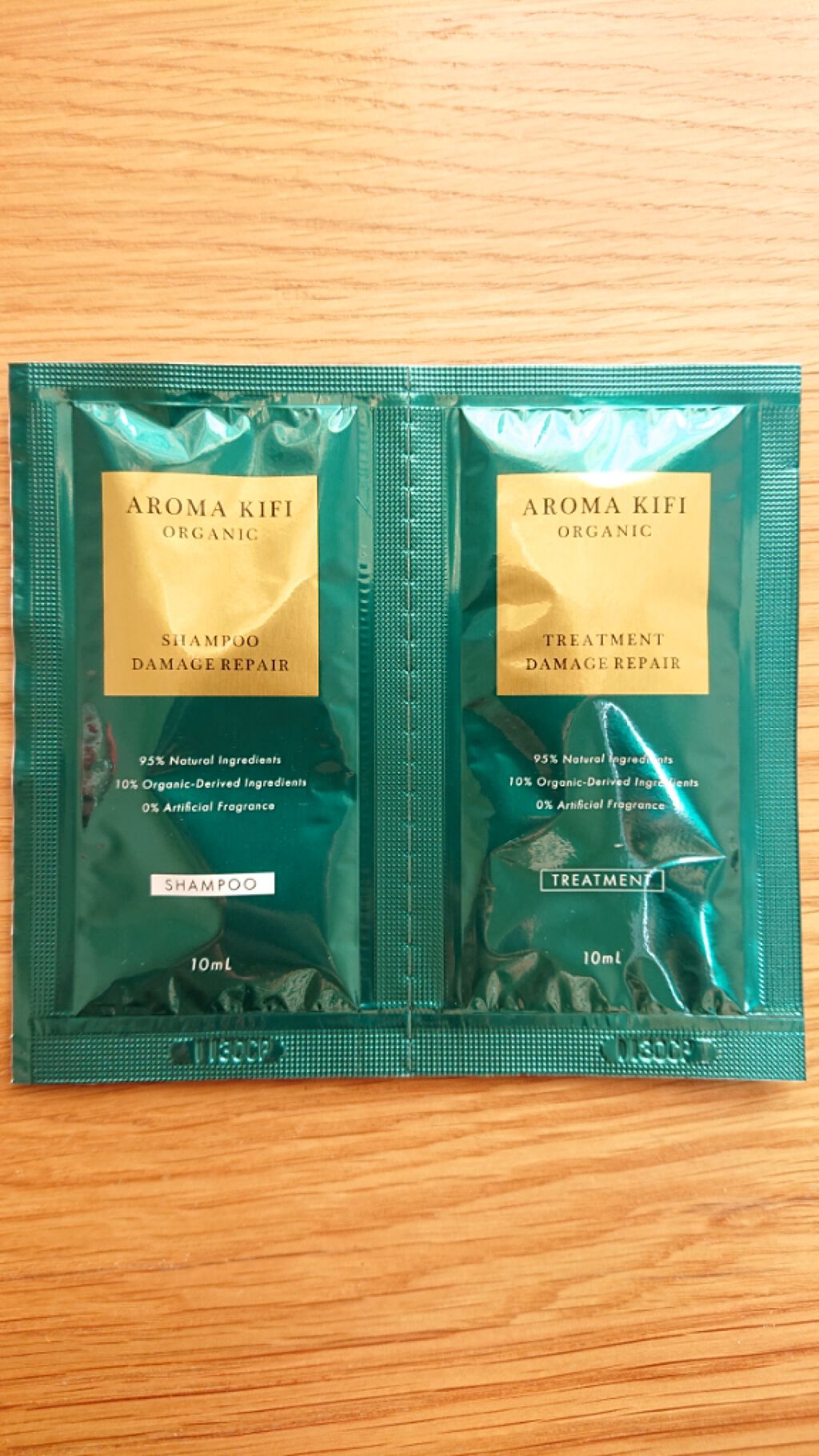 オーガニック シャンプー／トリートメント＜ダメージリペア＞/AROMA KIFI/シャンプー・コンディショナーを使ったクチコミ（2枚目）