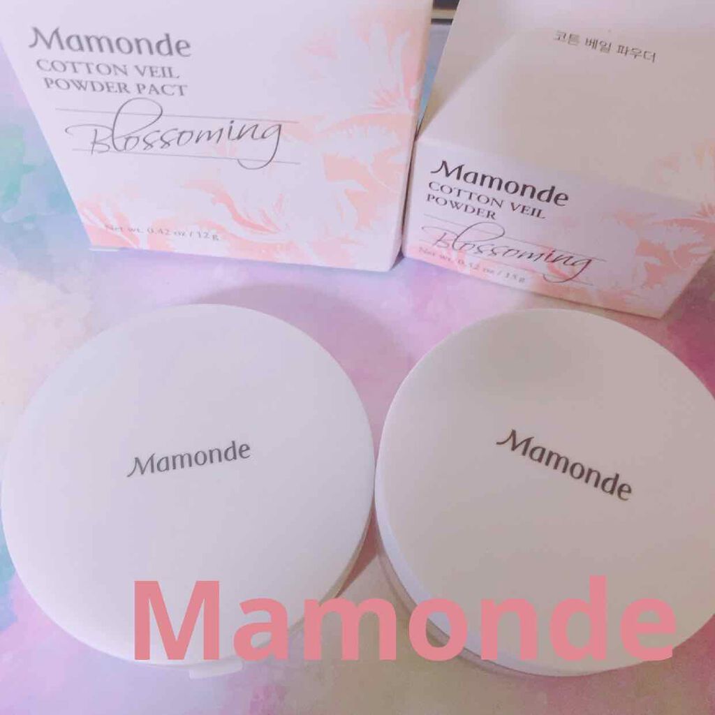 Cotton Veil Powder Pact/Mamonde/プレストパウダーを使ったクチコミ(1枚目)