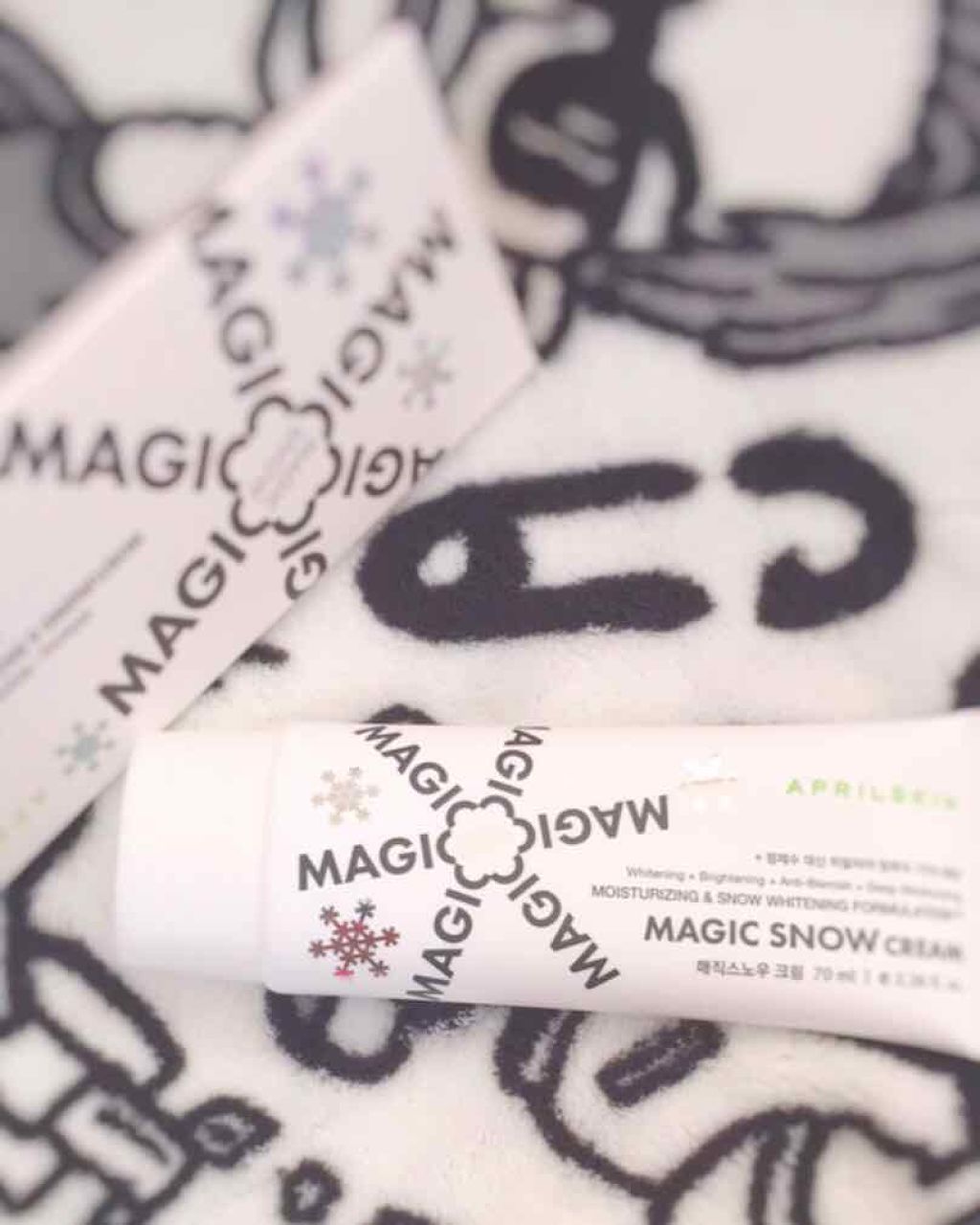 MAGIC SNOW CREAM/APRILSKIN/フェイスクリームを使ったクチコミ(1枚目)