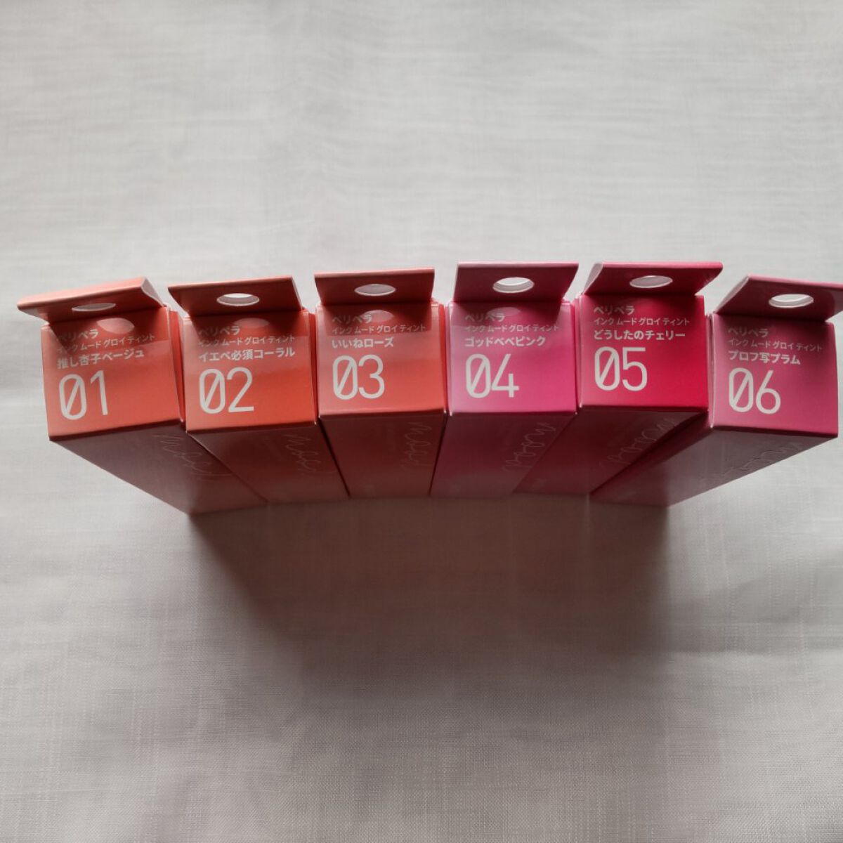 ペリペラ インク ムード グロイ ティント/PERIPERA/リップティントを使ったクチコミ（3枚目）