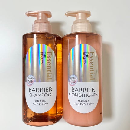 ザビューティ 髪のキメ美容素髪を守る バリアシャンプー/コンディショナー/エッセンシャル/シャンプー・コンディショナーを使ったクチコミ(2枚目)