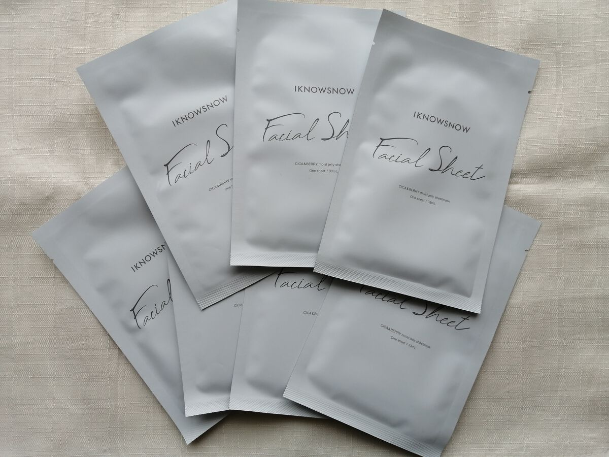 フェイシャルシート/IKNOWSNOW/シートマスク・パックを使ったクチコミ（2枚目）