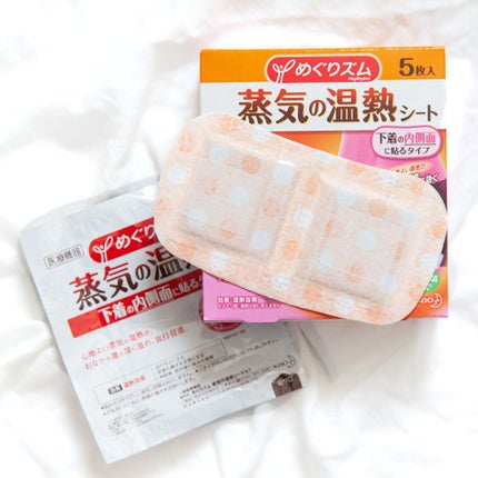 蒸気の温熱シート 下着の内側面に貼るタイプ/めぐりズム/その他を使ったクチコミ(4枚目)