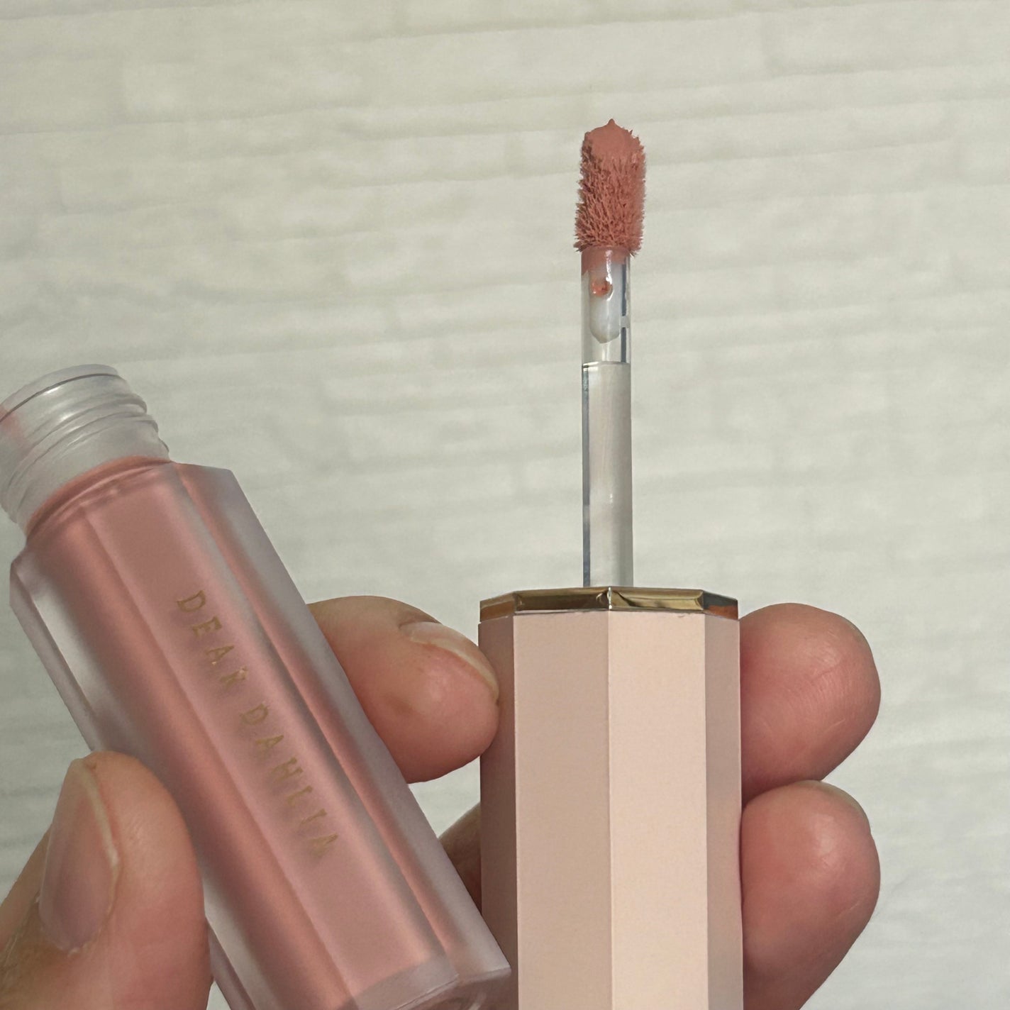 ペタルドロップリキッドブラッシャー/DEAR DAHLIA/リキッドチークを使ったクチコミ(3枚目)