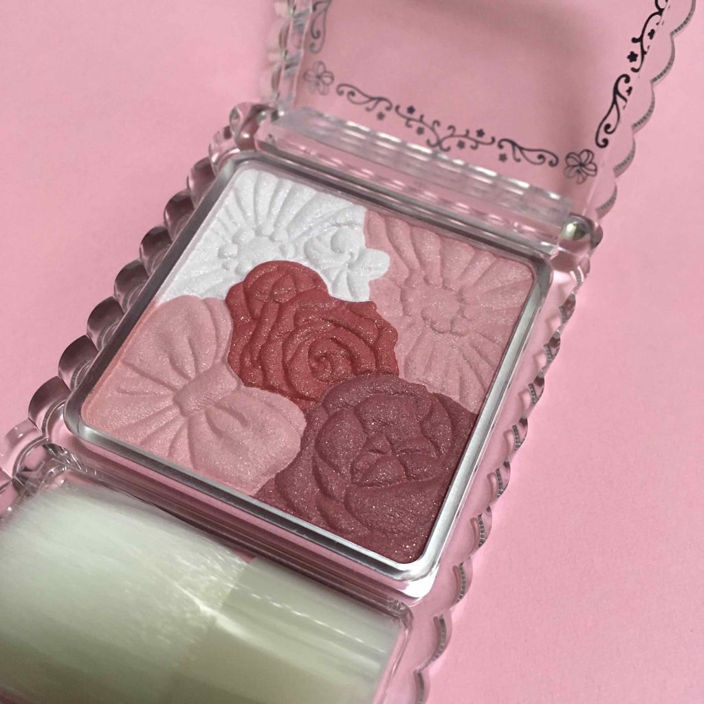 グロウフルールチークス/キャンメイク/パウダーチークを使ったクチコミ(2枚目)