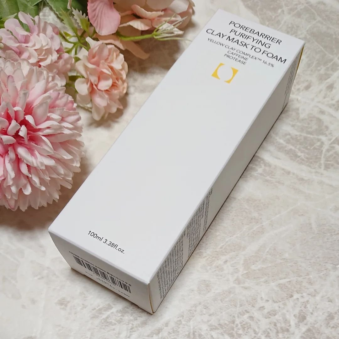 ポアバリアピューリファイングクレイマスクトゥフォーム/SKIN&LAB/洗い流すパック・マスクを使ったクチコミ（1枚目）