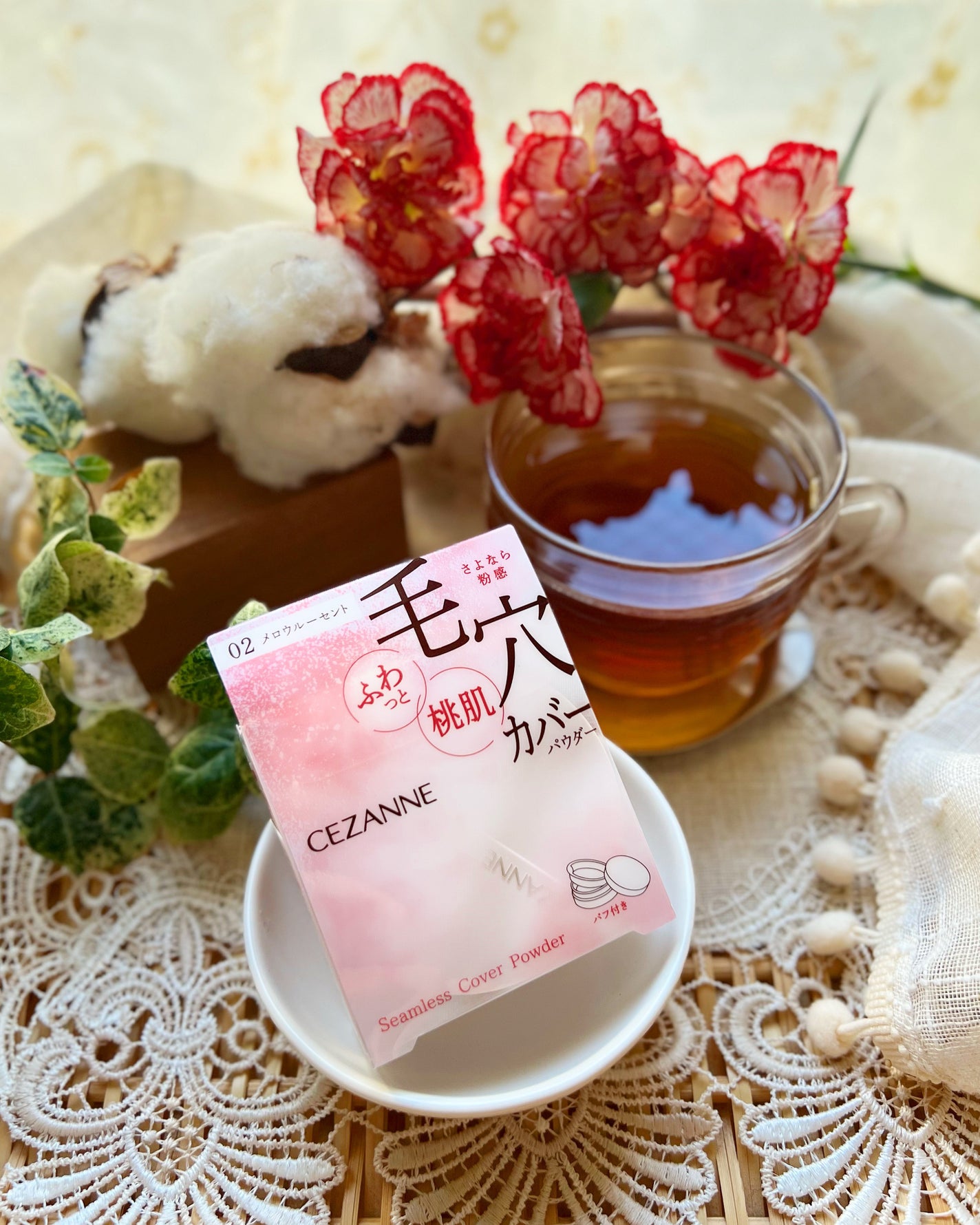 シームレスカバーパウダー/CEZANNE/フェイスパウダーを使ったクチコミ(7枚目)