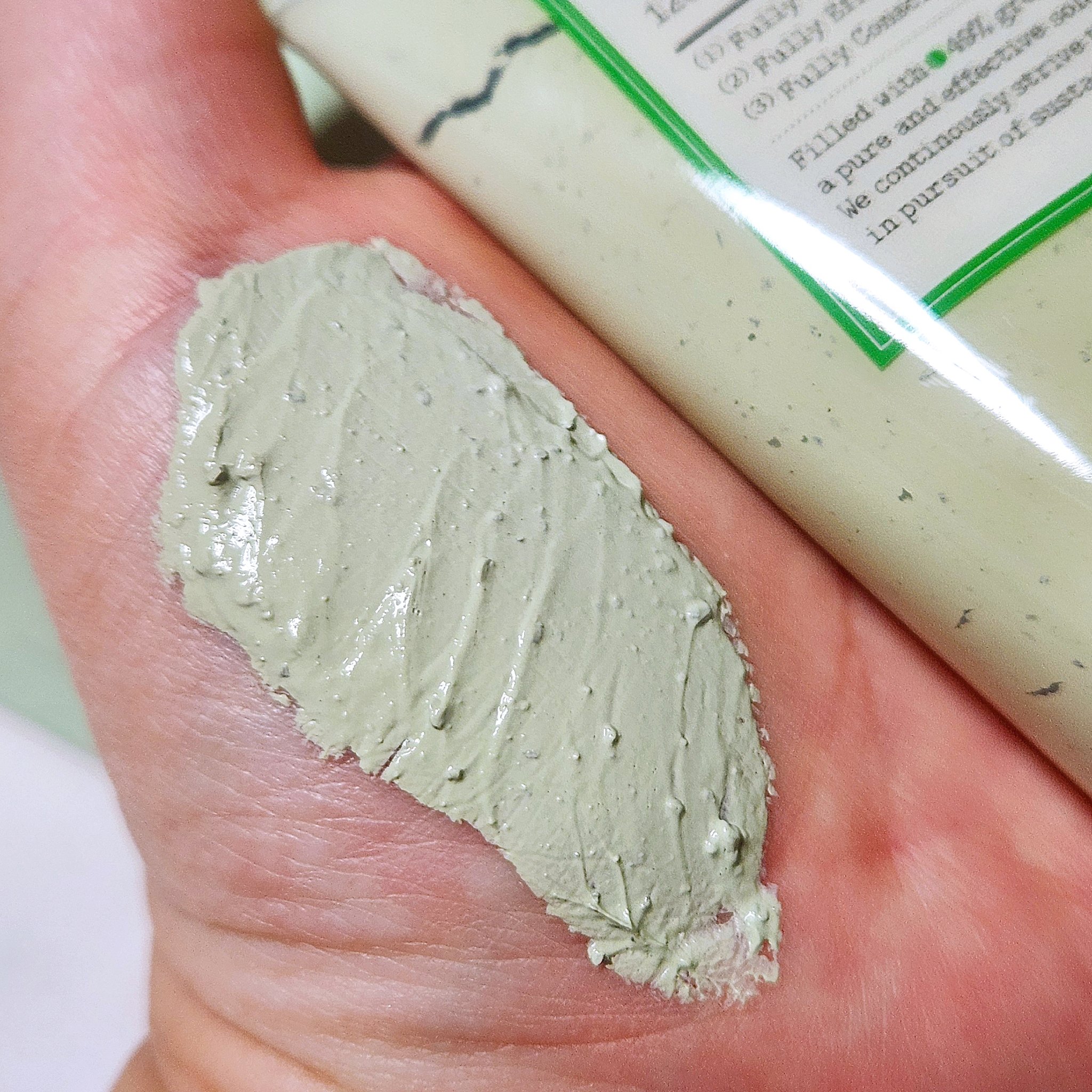 グリーントマトクレイマスククレンザー/FULLY/洗い流すパック・マスクを使ったクチコミ（3枚目）