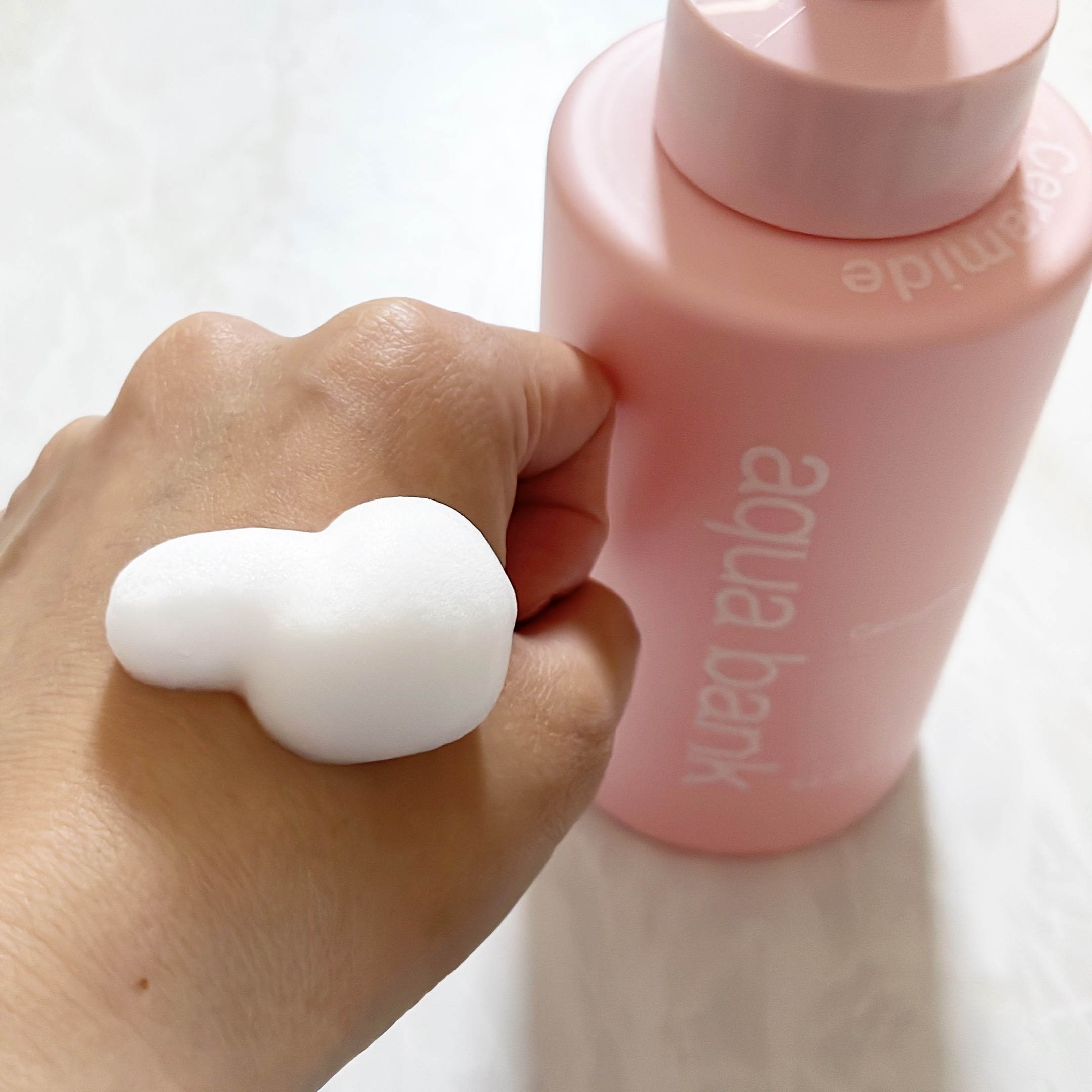 クリアバブルローション セラミド/aqua bank/化粧水を使ったクチコミ（3枚目）