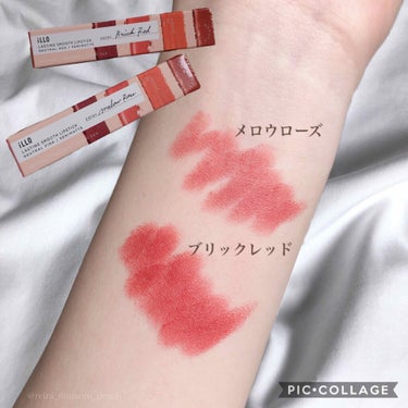 LASTING SMOOTH LIPSTICK(ラスティングスムースリップスティック)/iLLO/口紅を使ったクチコミ（3枚目）