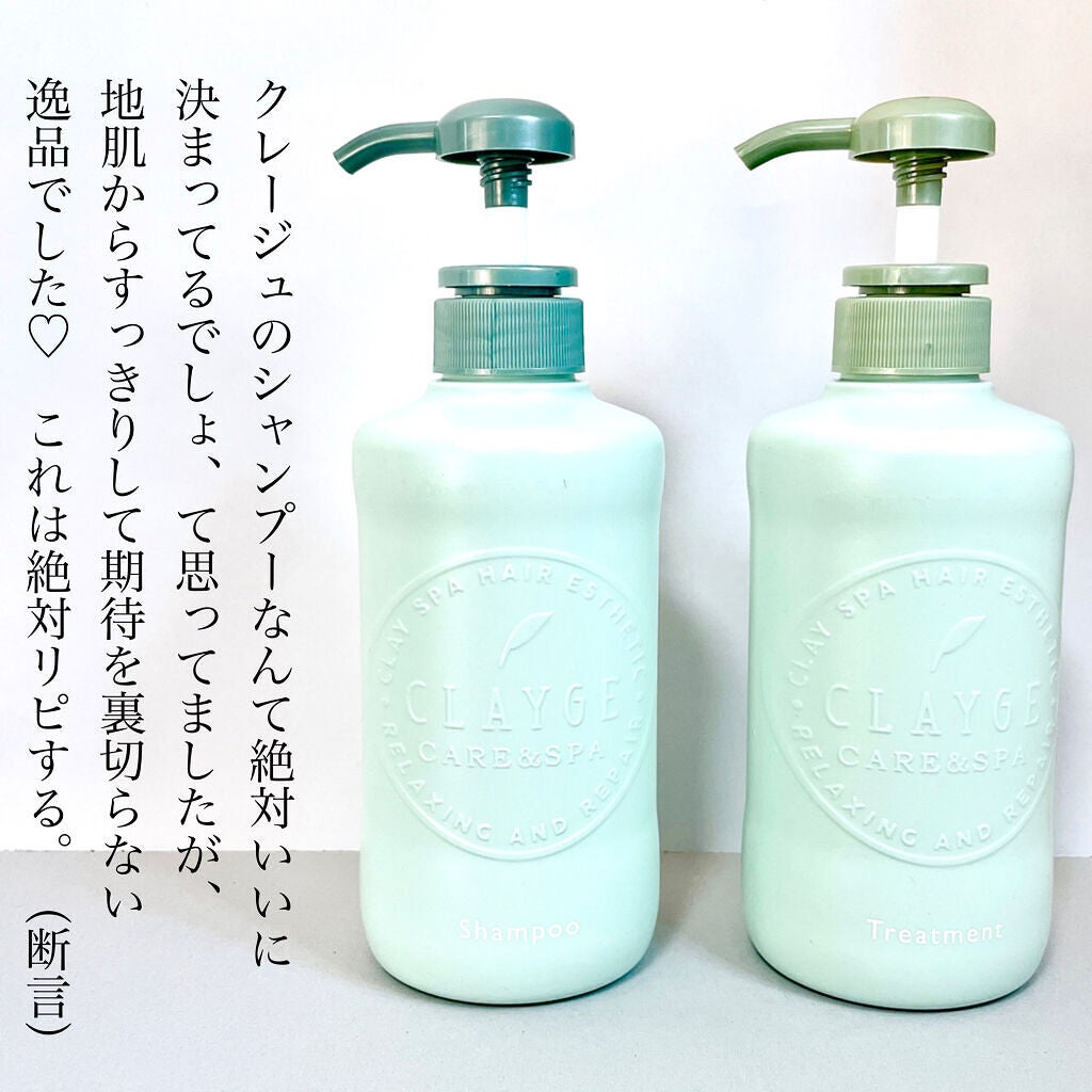 シャンプー/トリートメントR /CLAYGE/シャンプー・コンディショナーを使ったクチコミ(9枚目)