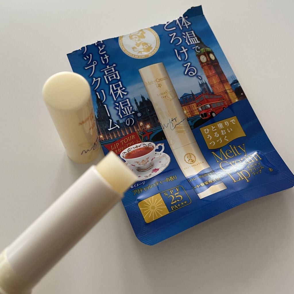 限定リップケア リップクリーム メルティクリームリップ メンソレータムの口コミ 限定紅茶の香りリップ 500円で買えます By Rana 敏感肌 Lips